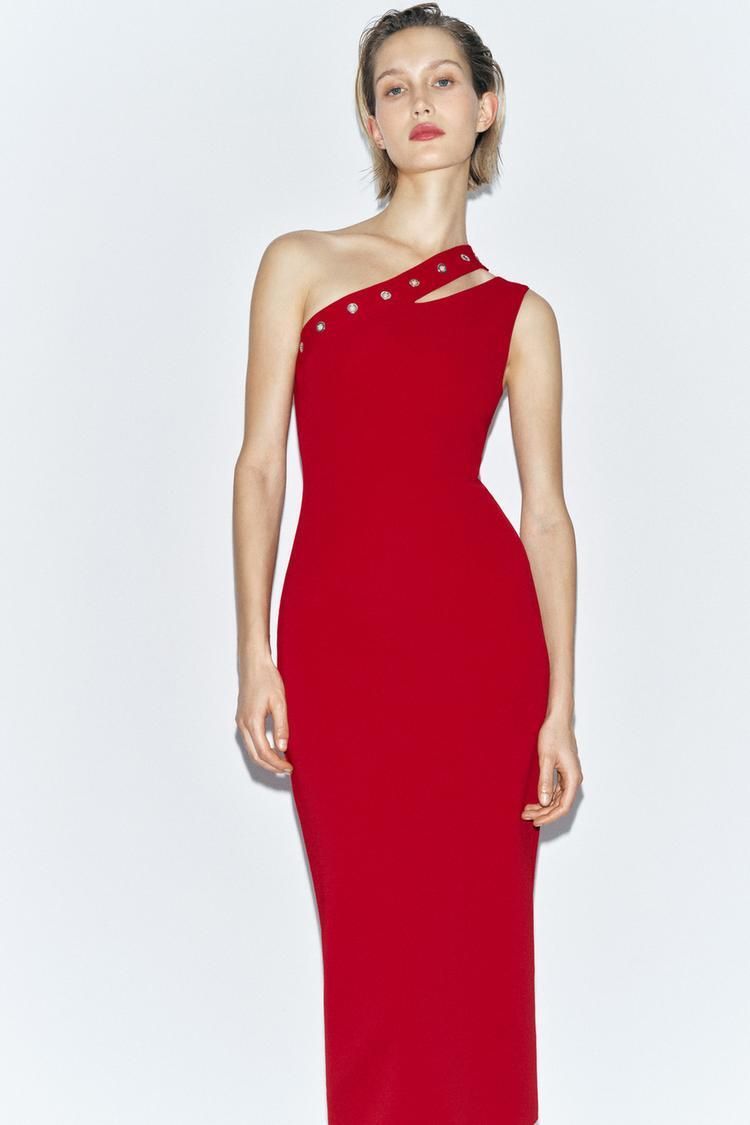 비대칭 스트래치 드레스 CONTOURING ASYMMETRIC STRETCH DRESS 419332940