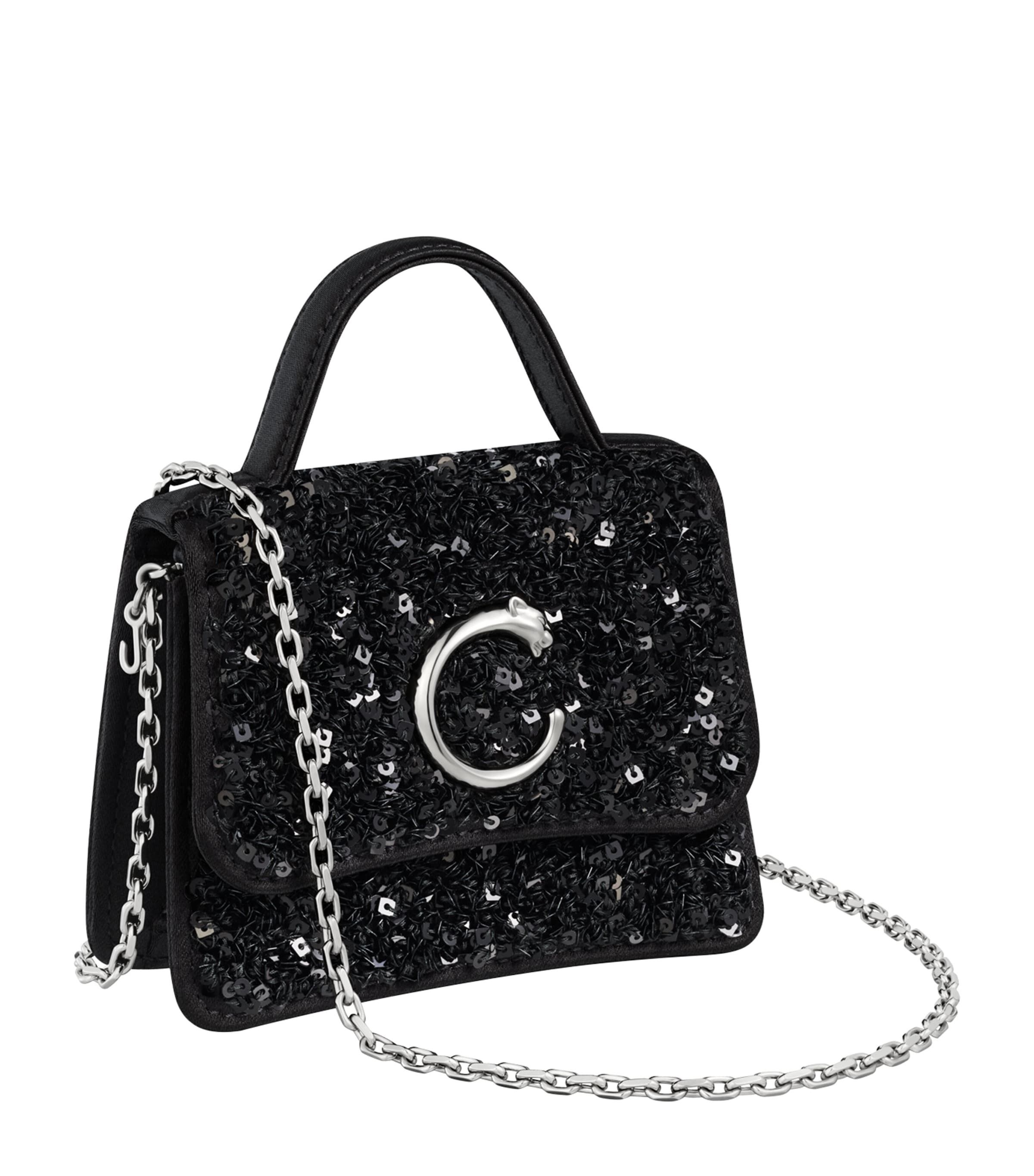 마이크로 드 가방 Micro Panthere de Cartier Top-Handle Bag 000000000007623548