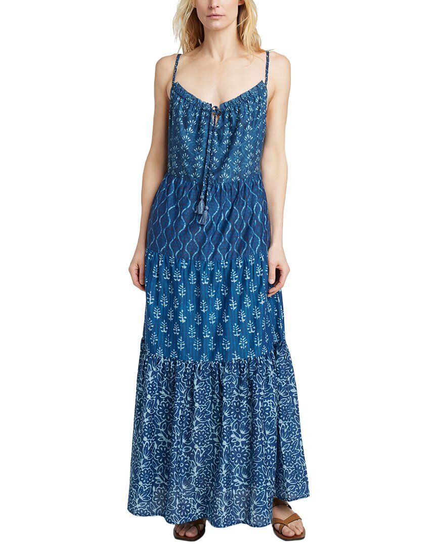 맥시 드레스 Faherty Silk-Blend Sun Chaser Maxi Dress 1411127225