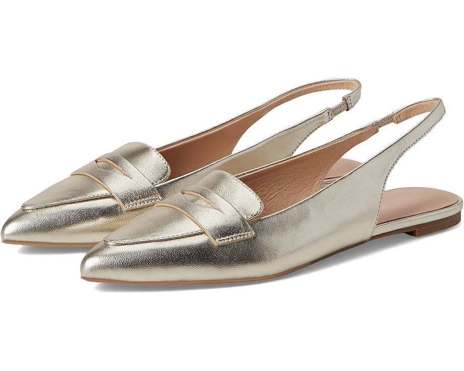 여성 슬링백 발레 가죽 Women's Jack Rogers Pennie Slingback Ballet - Leather  99990822044