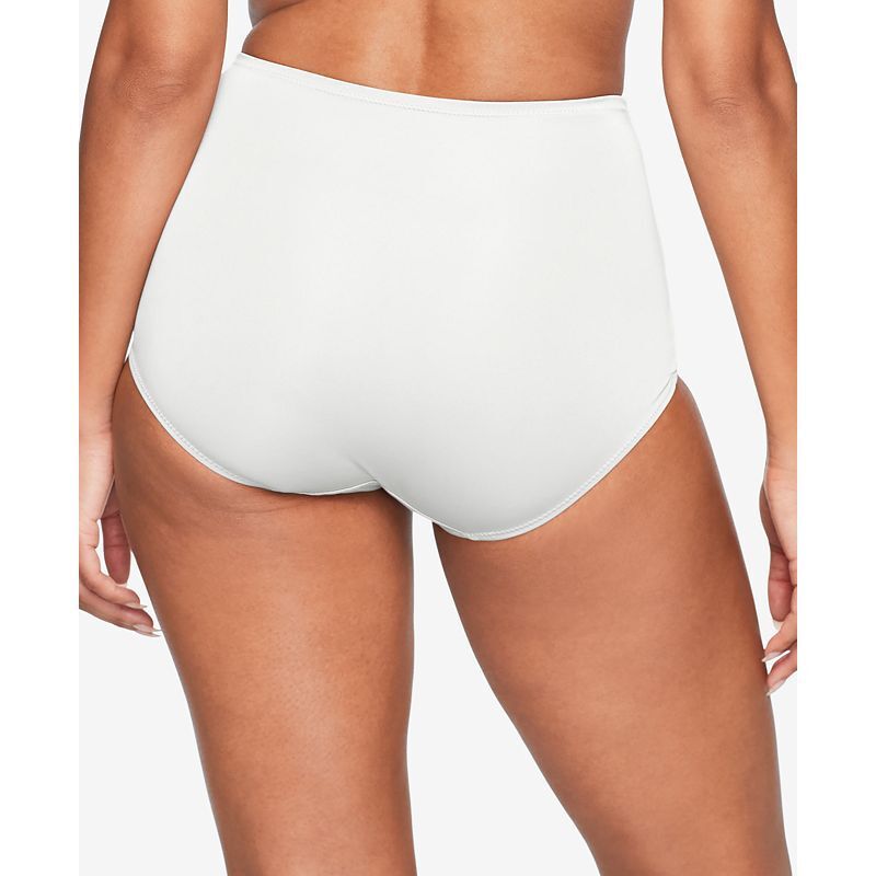 컴포트 레이스 Warners® No Pinching No Problems® Dig-Free Comfort Waist with Lace Microfiber Brief RS7401P 5759818 White