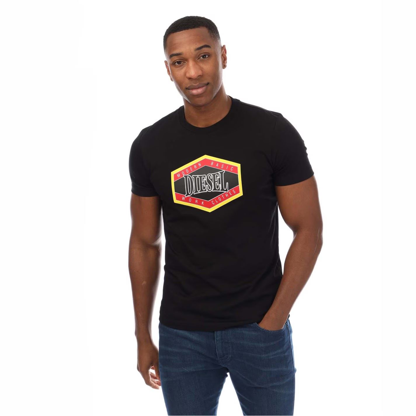 티셔츠 블랙 T-Diegor 15-I T-Shirt Black 32974603