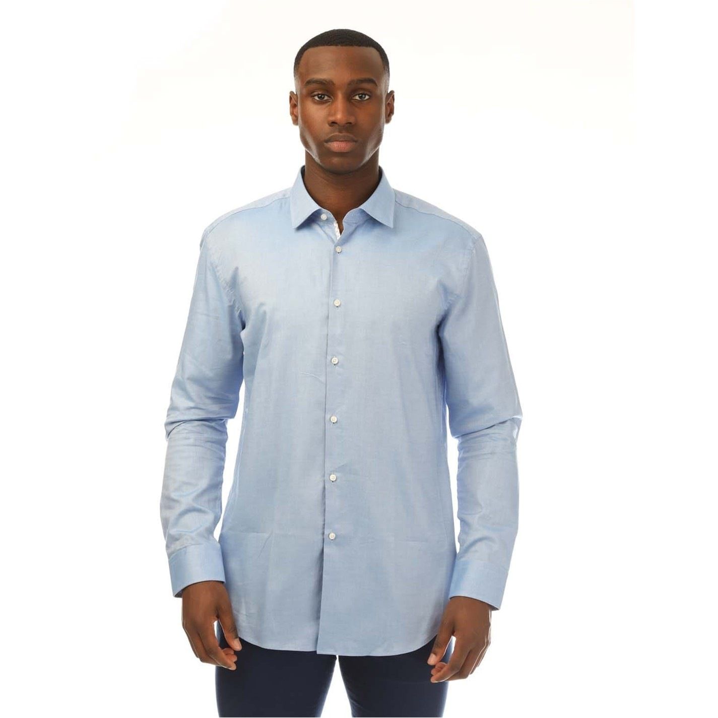 셔츠 Koey Shirt 329923 Light Blue