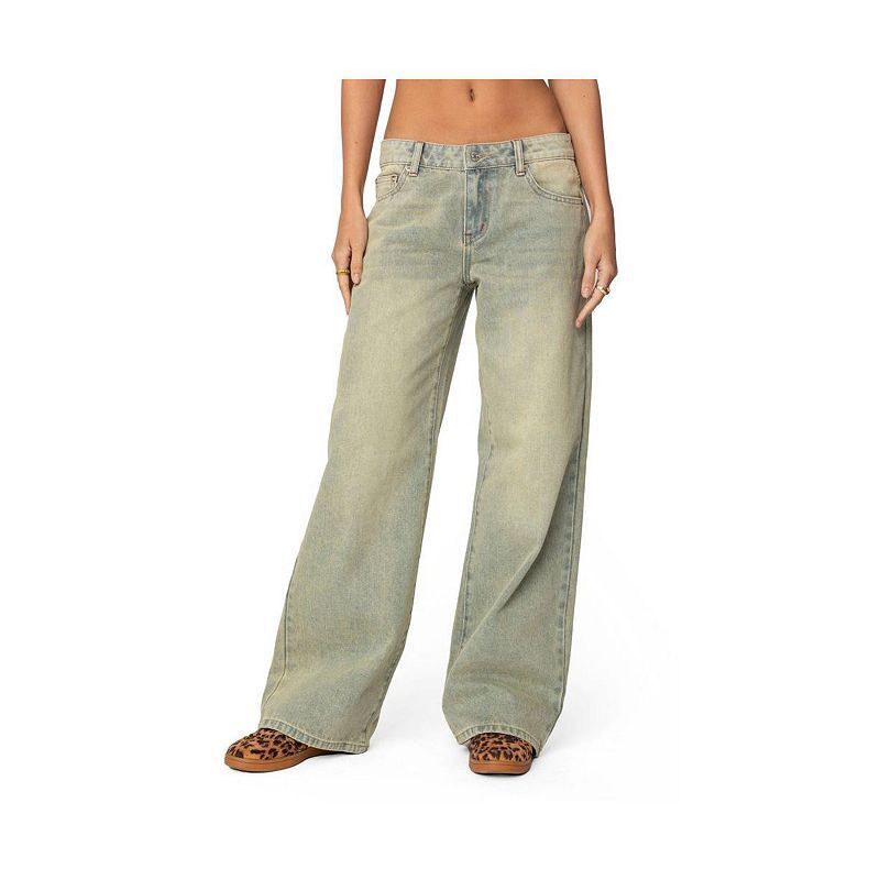 여성 에이스 릴렉스 데님 Womens Ace Relaxed Jeans 19488332 Light-blue