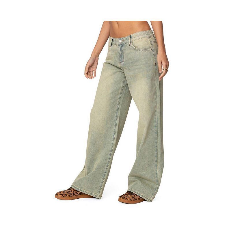 여성 에이스 릴렉스 데님 Womens Ace Relaxed Jeans 19488332 Light-blue
