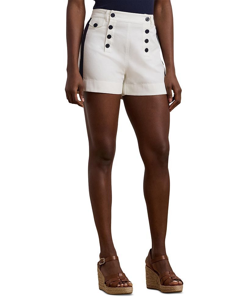 사이드 스트라이프 코튼 캔버스 세일러 숏 Side Stripe Cotton Canvas Sailor Short 5416690