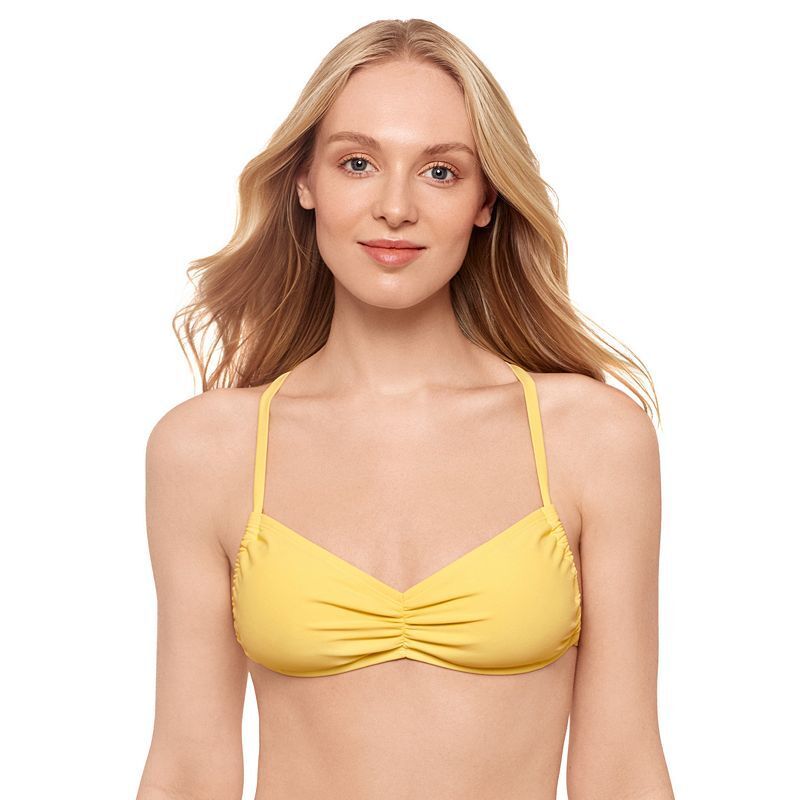 하트 비키니 탑 Juniors' Sweetheart Bikini Top, Exclusively at Macy's 19865171 Lemon Drop