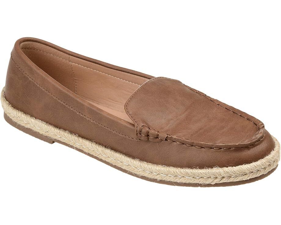 여성 컬렉션 컴포트 에스파드류 플랫 Women's Journee Collection Comfort Foam™ Balie Espadrille Flat  95013586