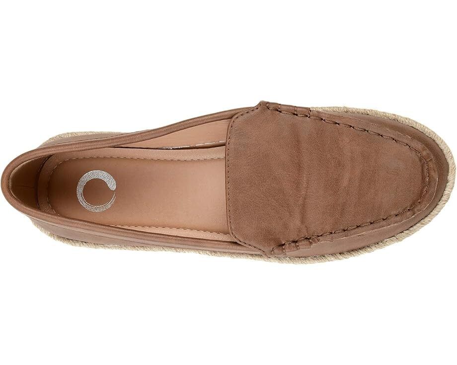 여성 컬렉션 컴포트 에스파드류 플랫 Women's Journee Collection Comfort Foam™ Balie Espadrille Flat  95013586