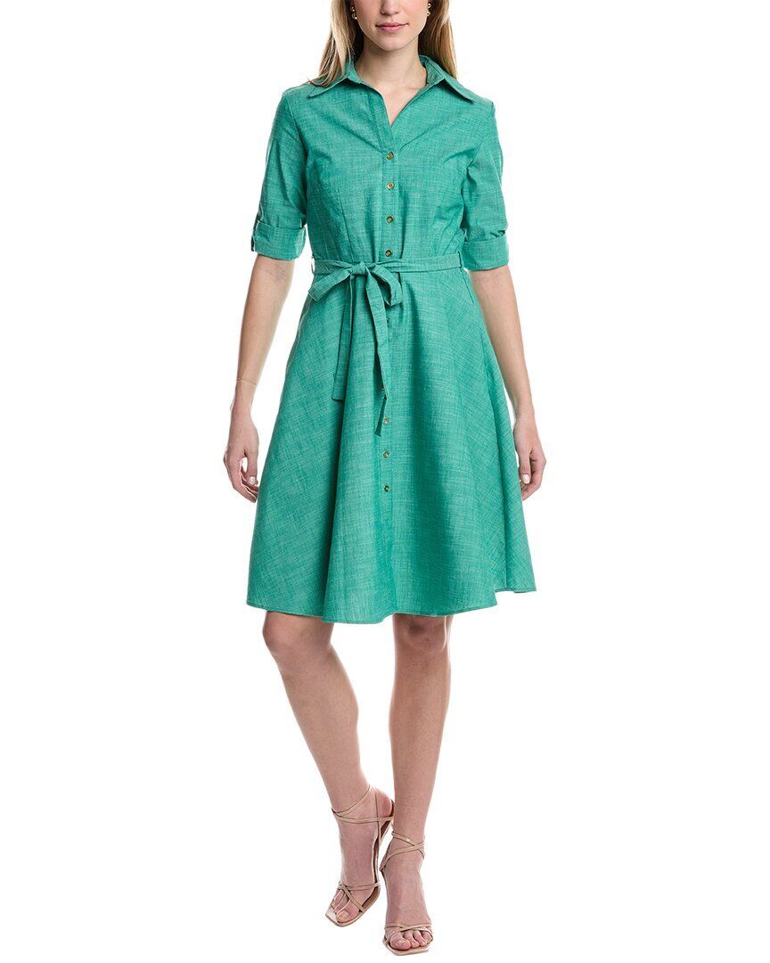 베니스 Sharagano Starlight Venice Shirtdress 1050214226