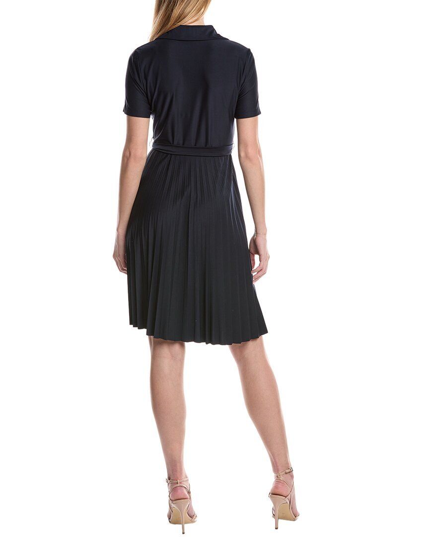 플리츠 미디 드레스 Sharagano Pleated Midi Dress 1050214222