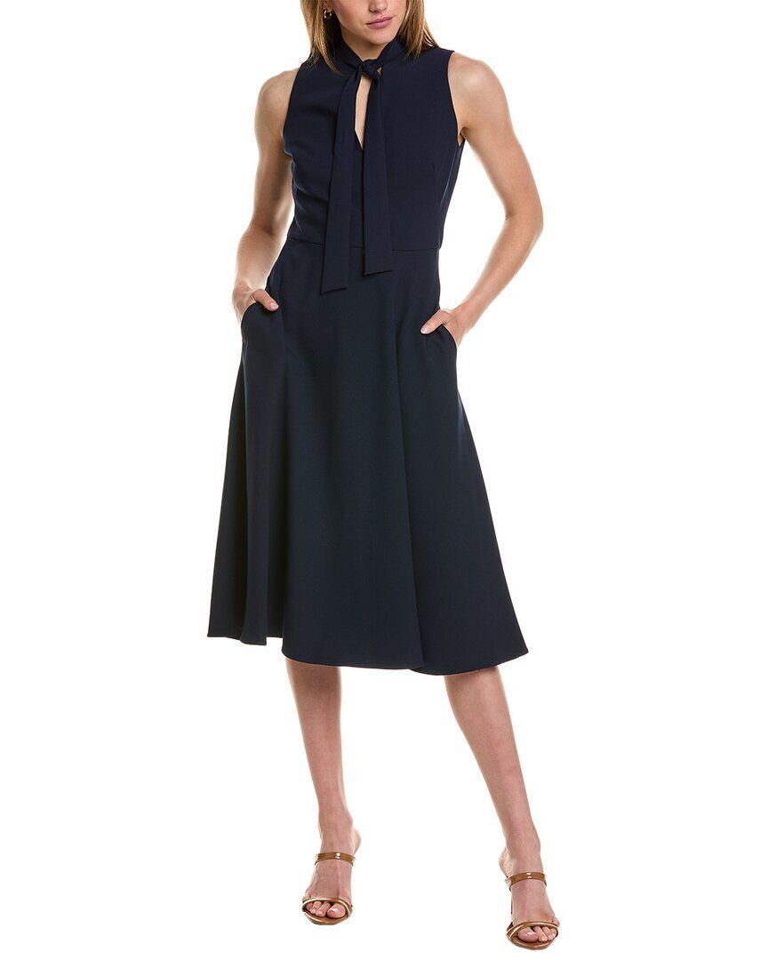 블랙 미디 드레스 Black Halo Carolina Midi Dress 1050205433