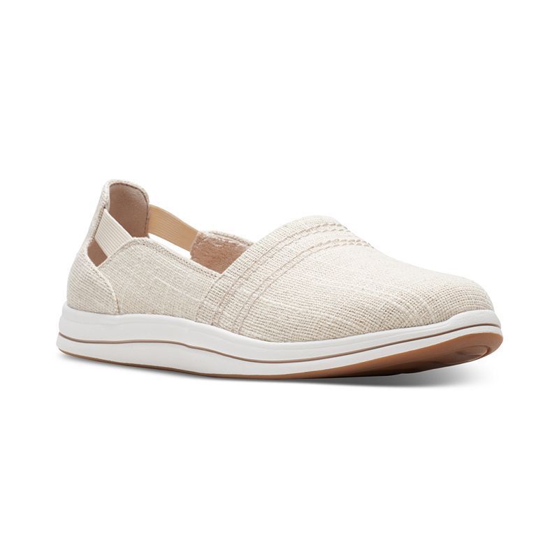 여성 슬립 스니커즈 Women's Cloudsteppers Breeze Step II Slip On Sneakers 14570024 Natural Interest