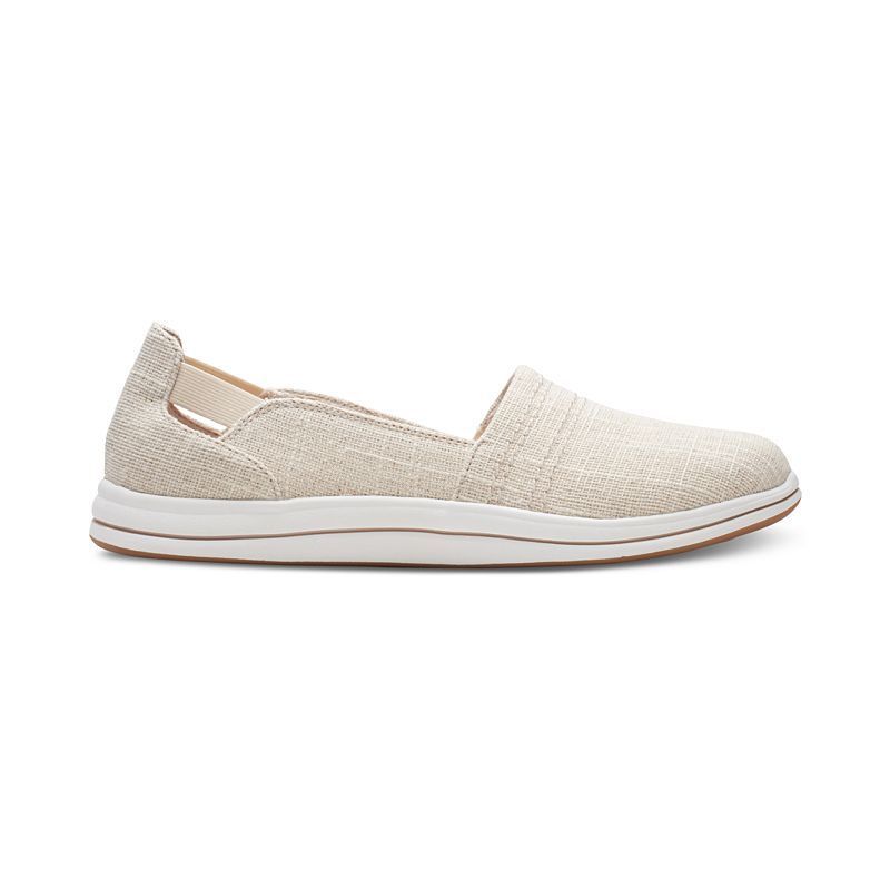 여성 슬립 스니커즈 Women's Cloudsteppers Breeze Step II Slip On Sneakers 14570024 Natural Interest