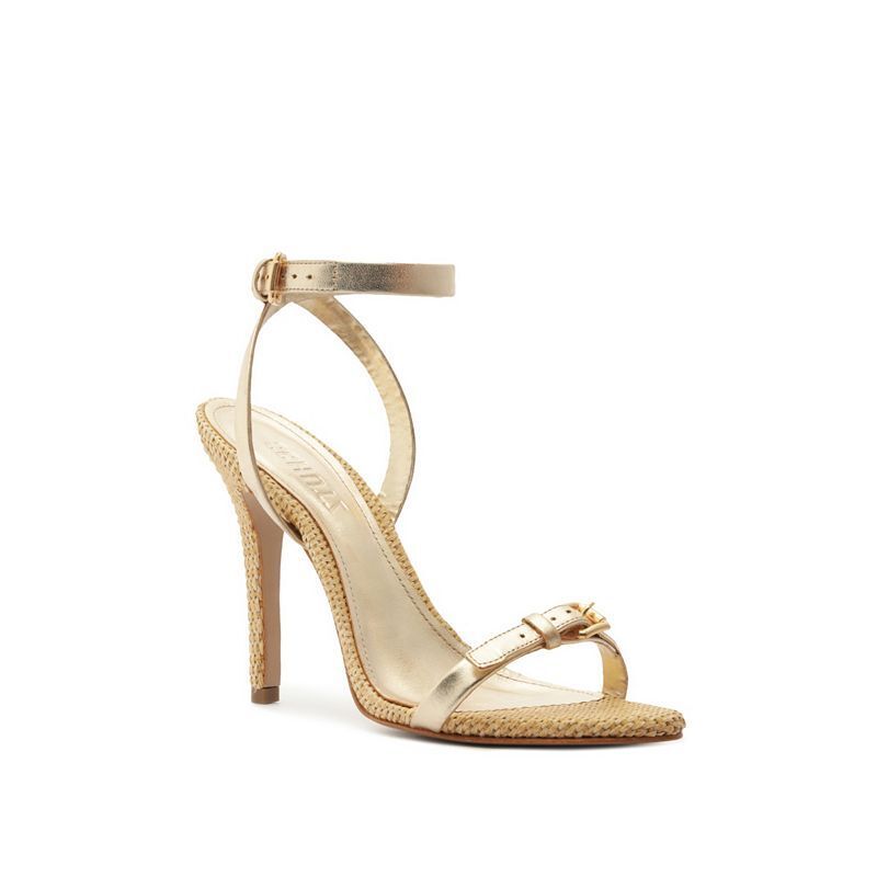 여성 하이 스틸레토 샌들 Women's Aurora High Stiletto Sandals 17892518 Gold