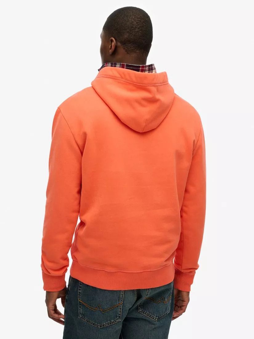 에센셜 로고 후디 Essential Logo Hoodie 113005489 Hot Coral