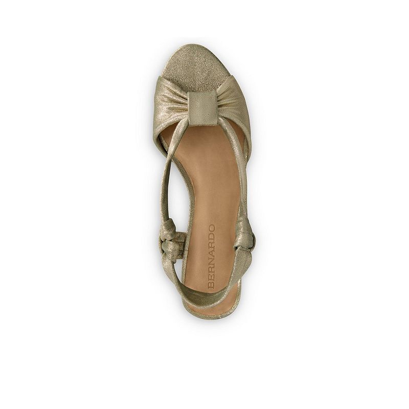 샌들 Bernardo Winifred Demi-Wedge Sandal 20529704 Champagne