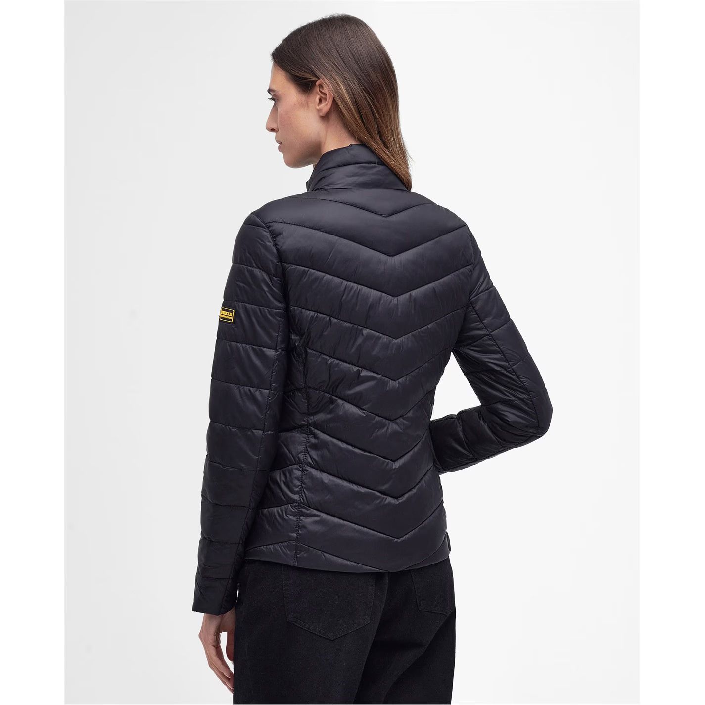 인터네셔널 퀼티드 자켓 Barbour International Auburn Quilted Jacket 692047 Black