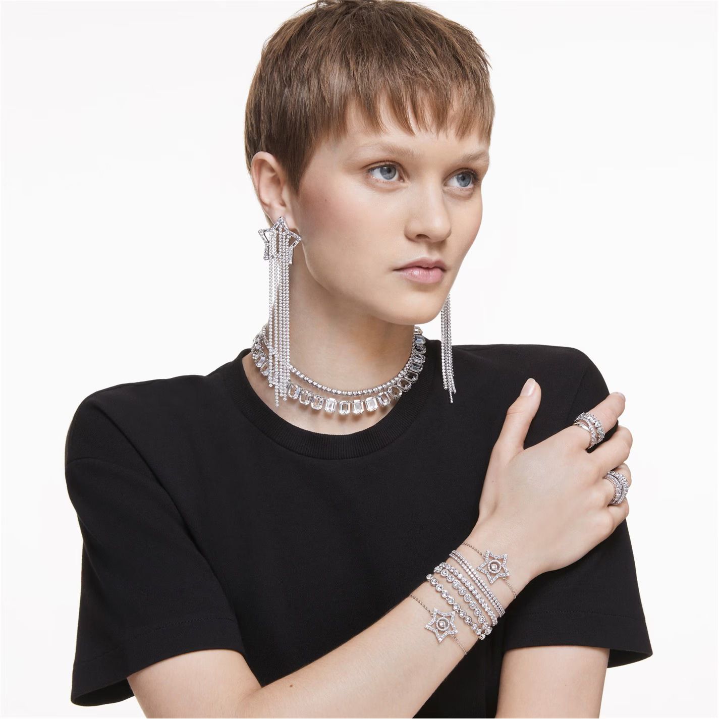팔찌 Emily Bracelet 745420 Silver/Crystal