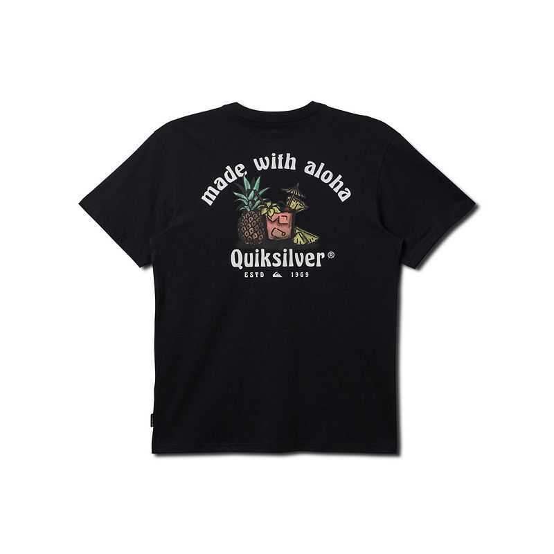 남성 하이 숏 슬리브 티셔츠 Men's Hi Mai Tai Short Sleeve T-Shirt 20520875 Black
