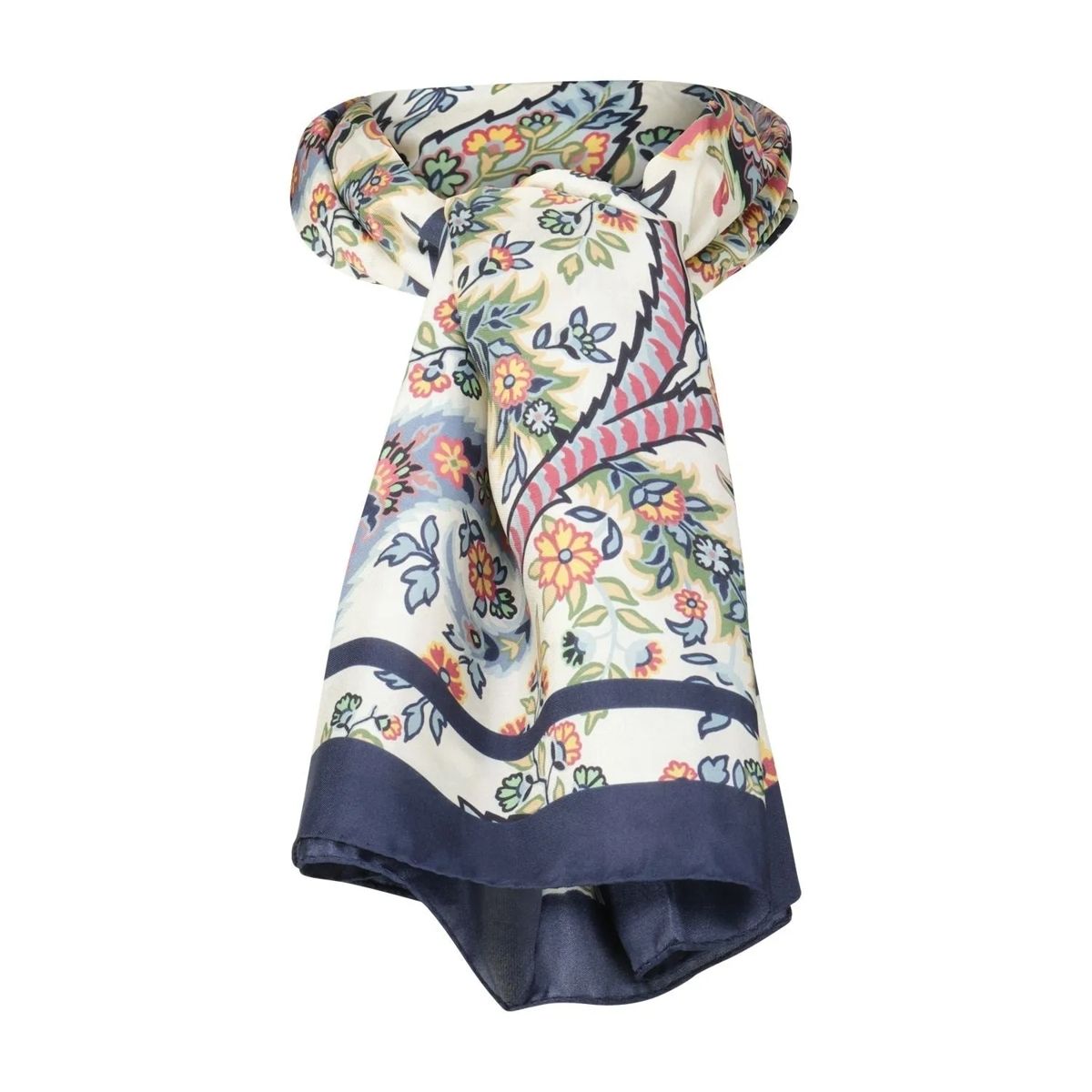 Etro Tuch aus Seide mit Paisley-Muster Multicolor A0568924