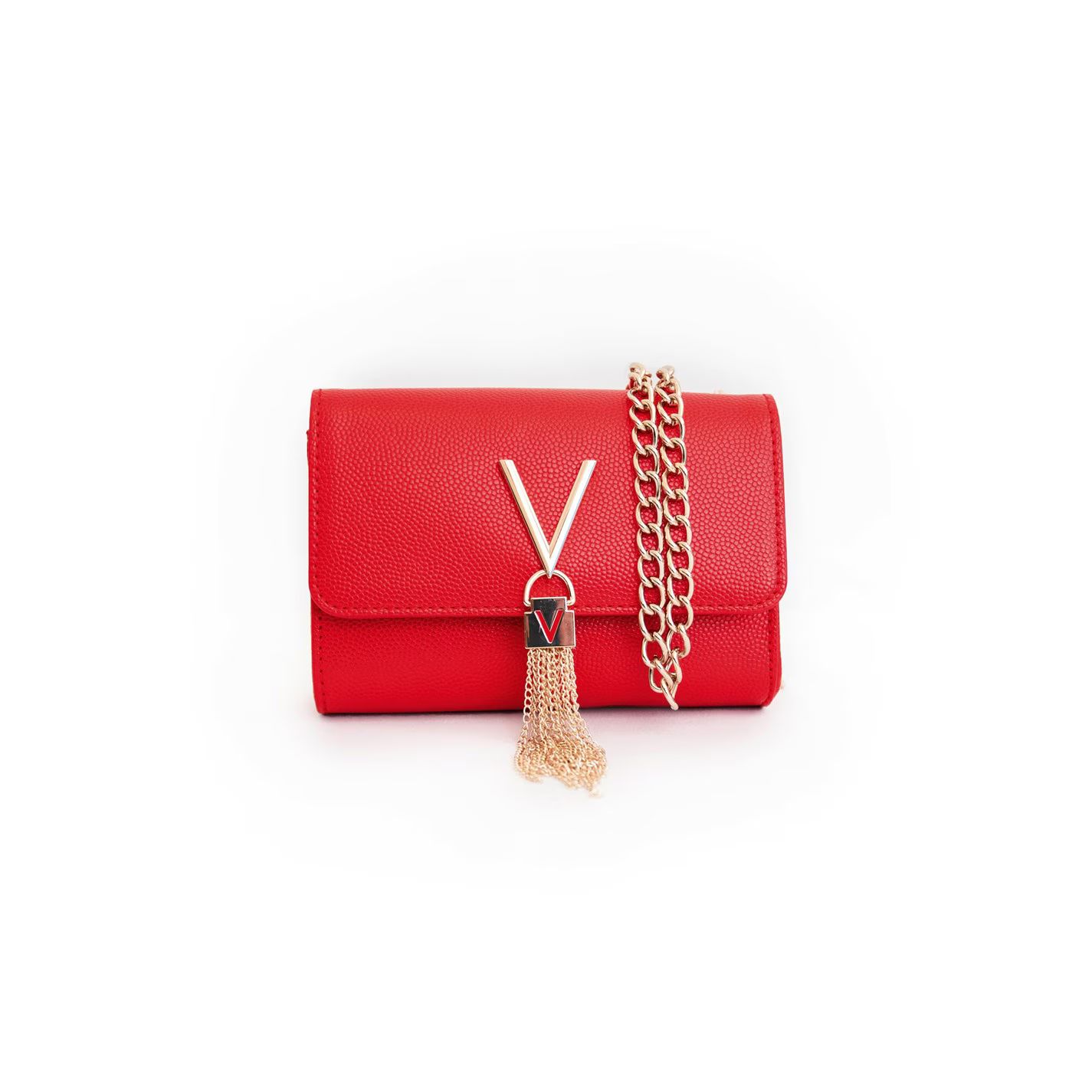발렌티노 폴드 오버 디비나 가방 Valentino Fold Over Divina Bag Rosso 003 70641308