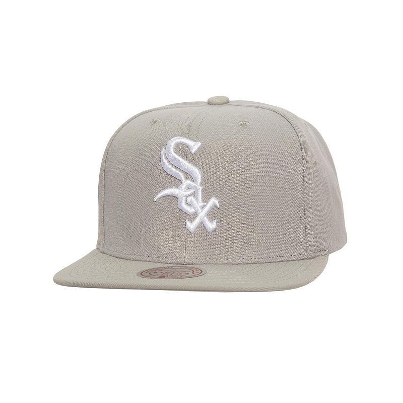 남성 그레이 화이트 스냅백 모자 Men's Gray Chicago White Sox Snapback Hat 21062257 Gray