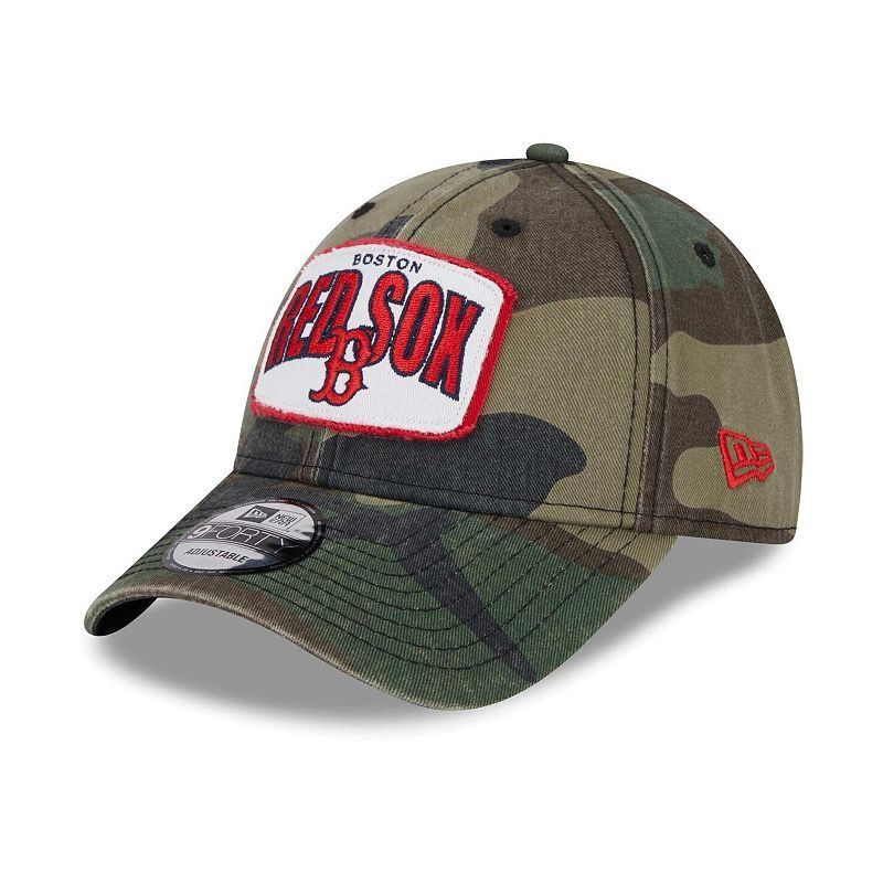남성 보스턴 레드 조절 가능 모자 Men's Camo Boston Red Sox Gameday 9FORTY Adjustable Hat 17987447 Camo