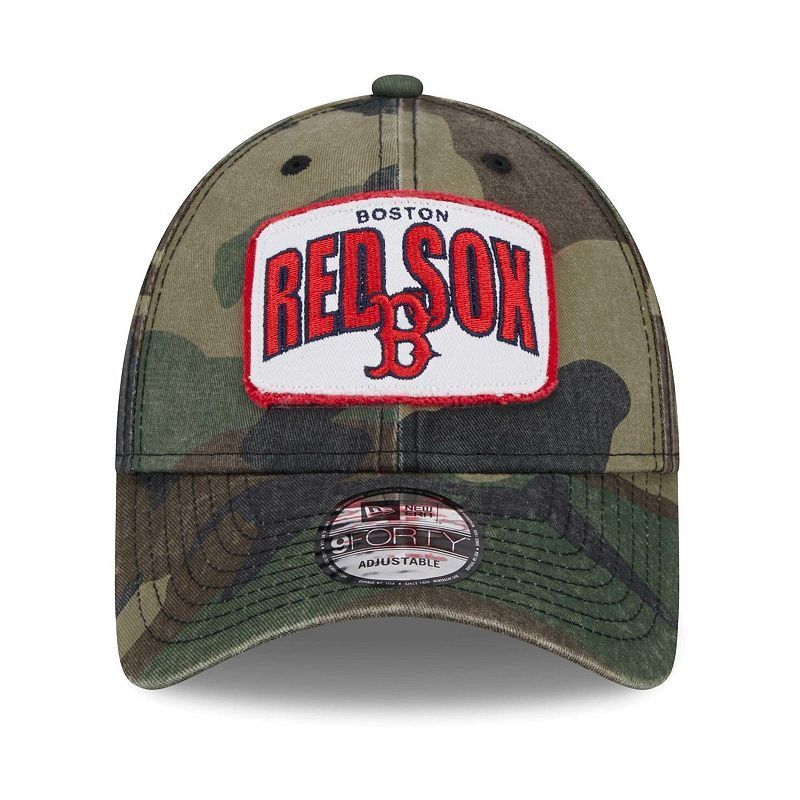남성 보스턴 레드 조절 가능 모자 Men's Camo Boston Red Sox Gameday 9FORTY Adjustable Hat 17987447 Camo