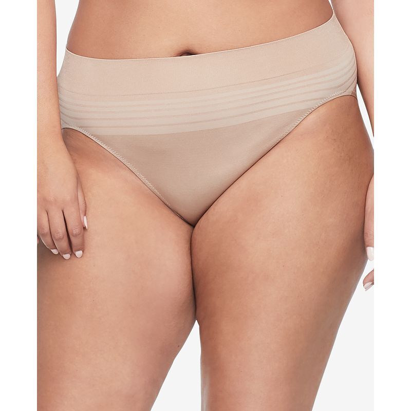 컴포트 스무스 심리스 Warners® No Pinching, No Problems® Dig-Free Comfort Waist Smooth and Seamless Hi-Cut RT5501P 1897173 Toasted Almond