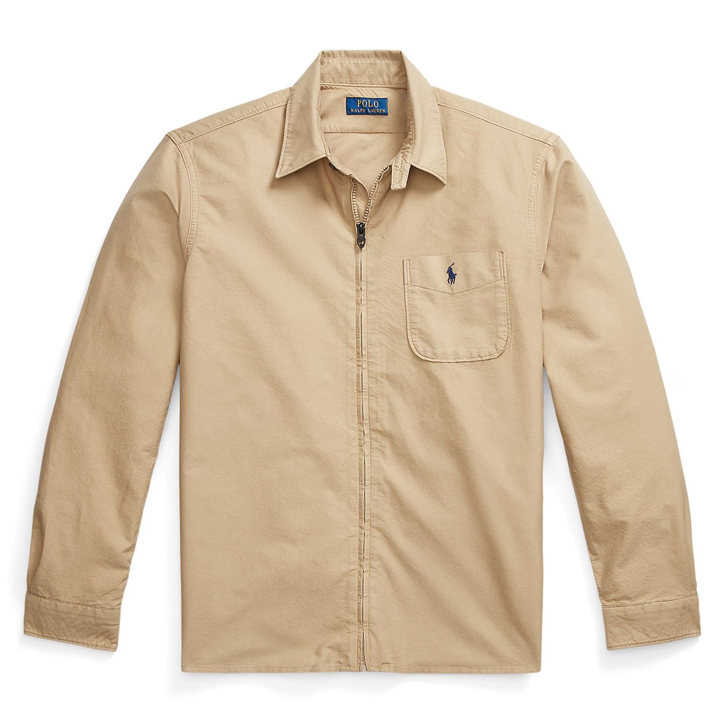 다이 오버셔츠 Garment Dye Overshirt 614186 Surrey Tan