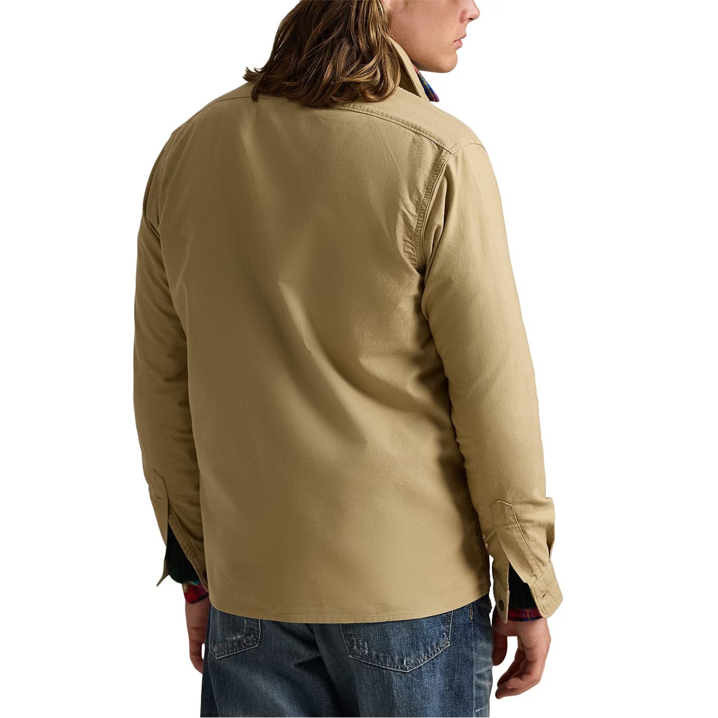 다이 오버셔츠 Garment Dye Overshirt 614186 Surrey Tan