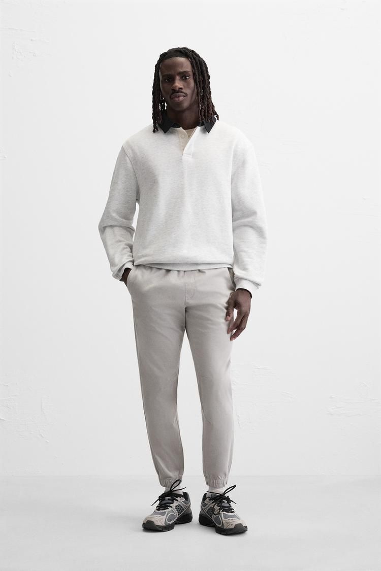 조거 바지 FADED JOGGER WAIST TROUSERS 410594767