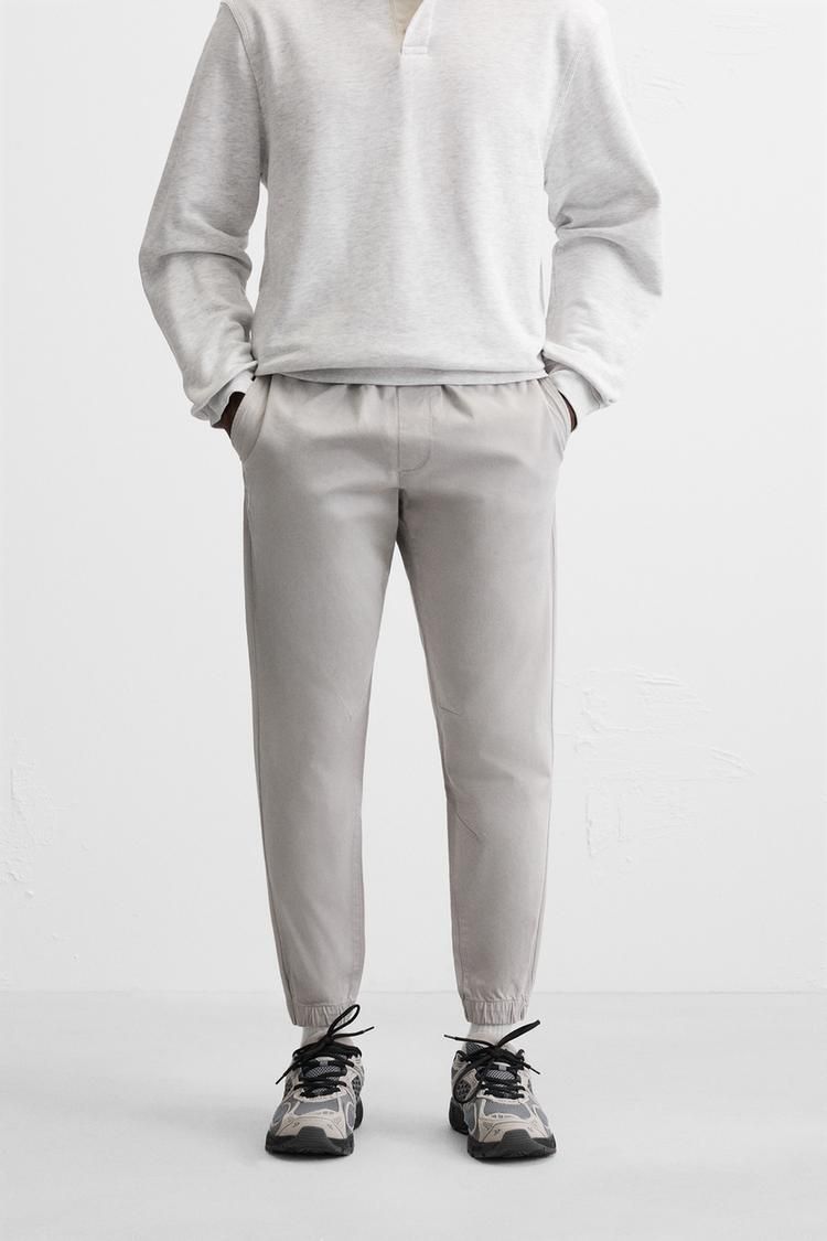 조거 바지 FADED JOGGER WAIST TROUSERS 410594767
