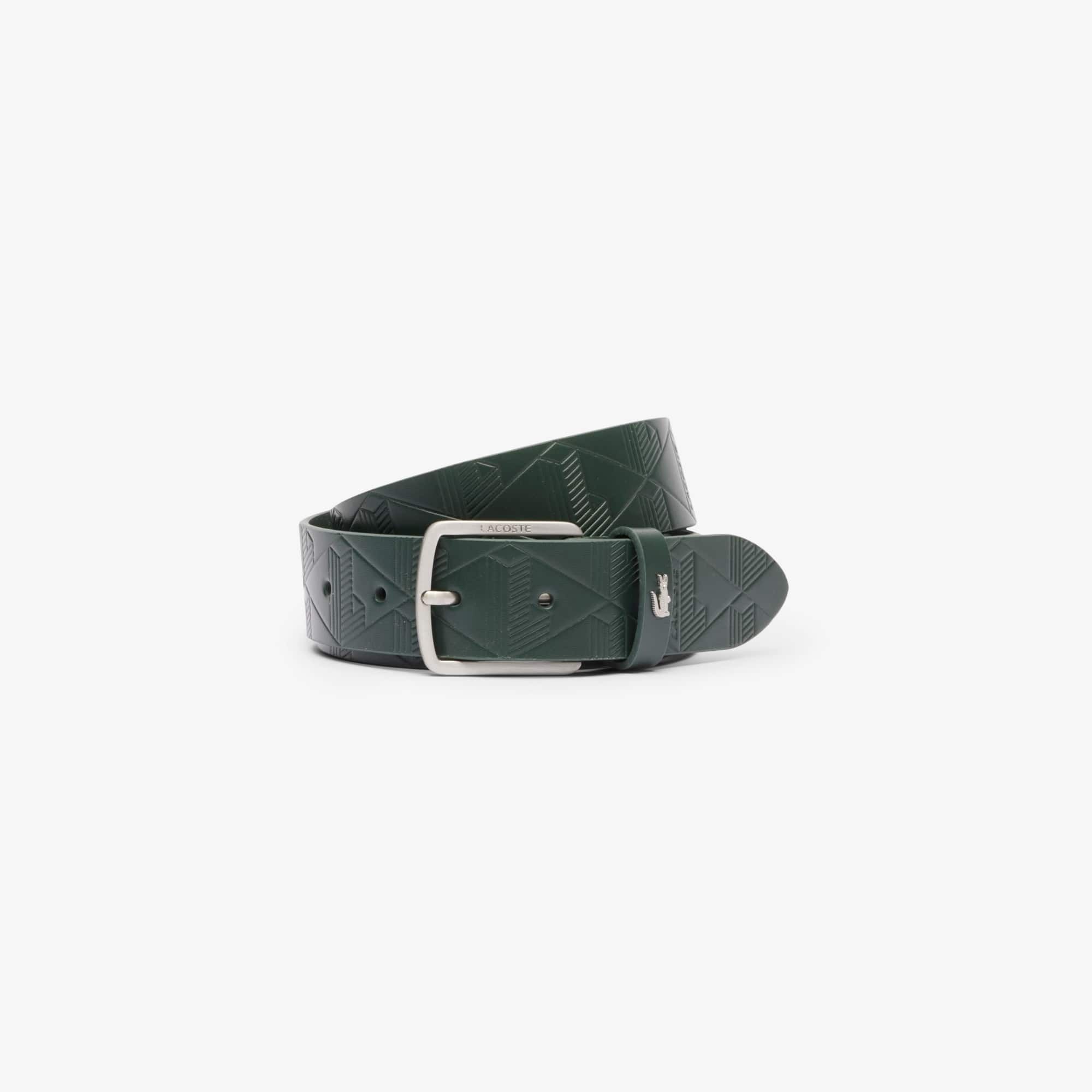 남성 모노그램 가죽 벨트 Men's Monogram Leather Belt RC4093-B43