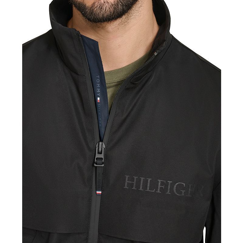 남성 테크 봄버 자켓 Men's Tech Bomber Jacket 21067315 Black