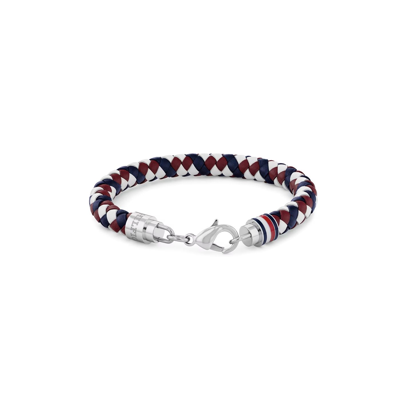타미힐피거(Tommy Hilfiger) | 남성 플랫 브레이디드 스웨이드 팔찌Brown | 트렌비