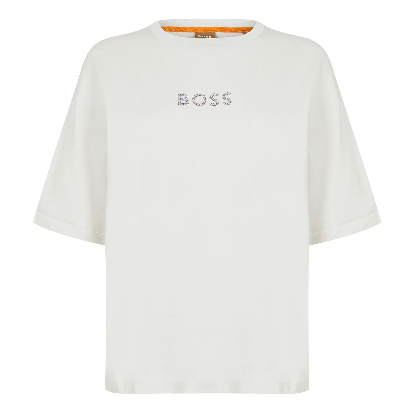 샤이니 로고 셔츠 오픈 화이트 Evarsy Shiny Logo T Shirt Open White 118 67626701