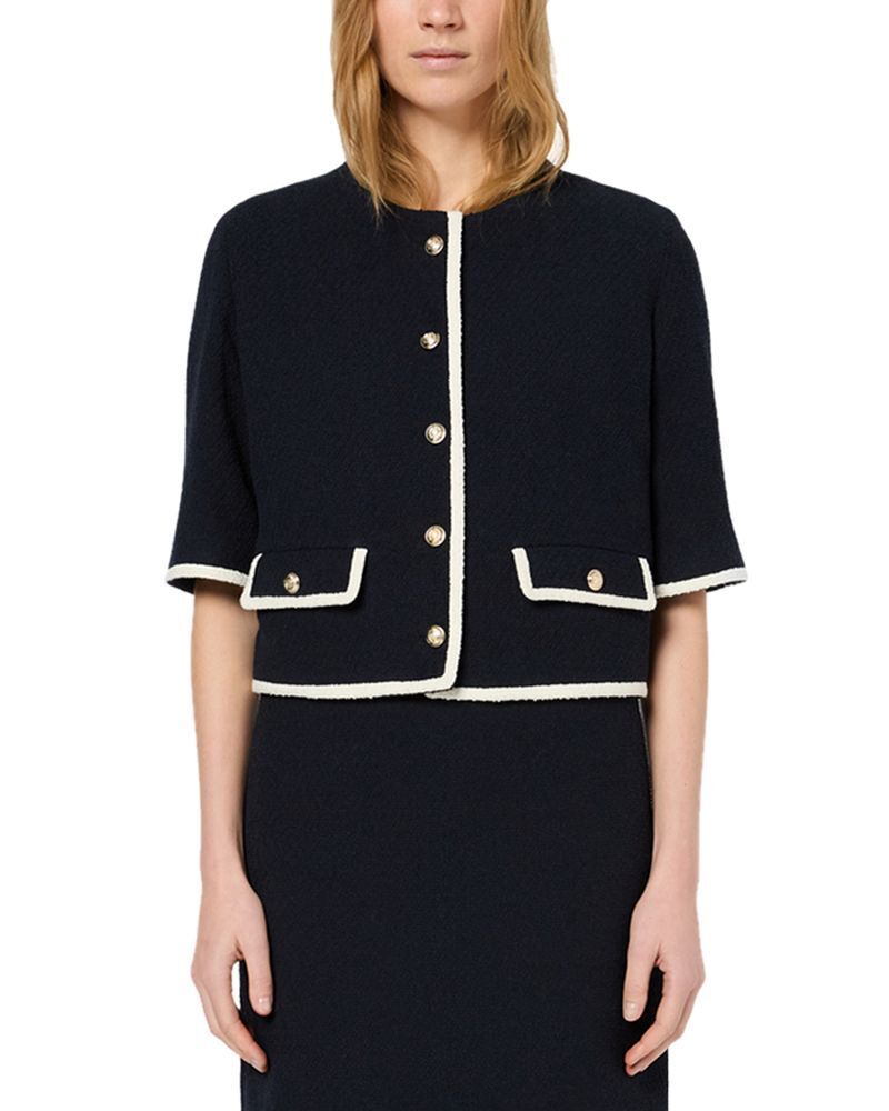 배색 엣지 자켓 Relina Contrast Edge Jacket 5439920