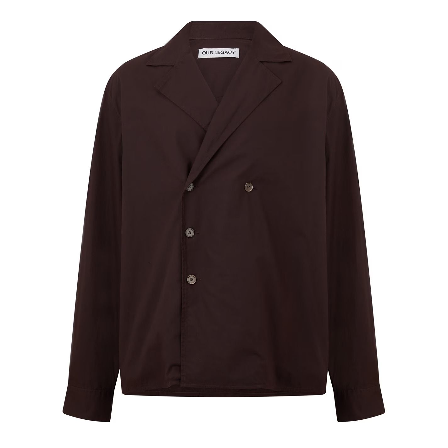 듀오 셔츠 Duo Shirt 615897 Hefty Brown
