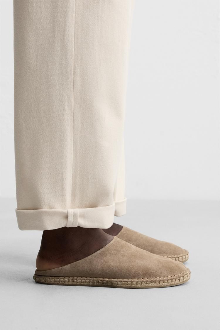 가죽 뮬 에스파드류 LEATHER MULE ESPADRILLES 415069592