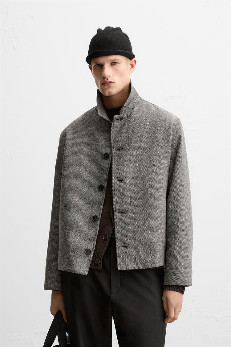 헤링본 오버셔츠 HERRINGBONE OVERSHIRT 415885073