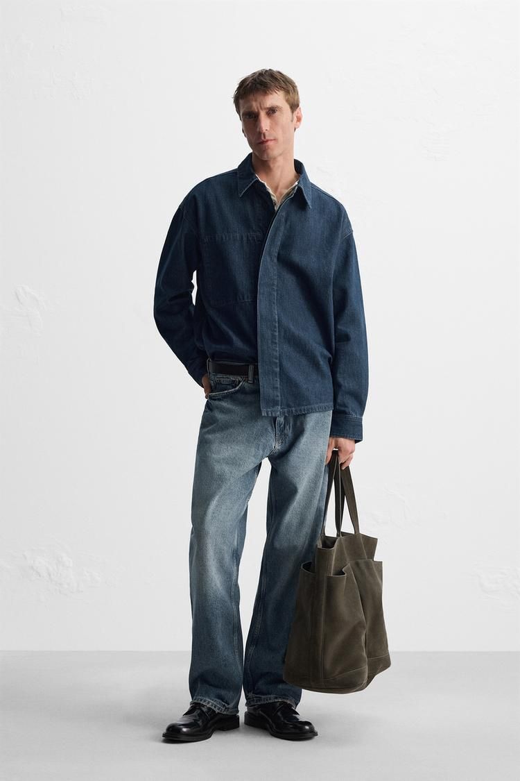 데님 오버셔츠 DENIM OVERSHIRT 410594557