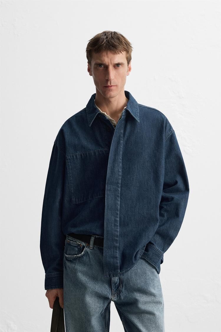 데님 오버셔츠 DENIM OVERSHIRT 410594557