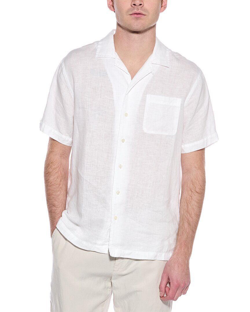 레귤러 핏 린넨 셔츠 Brooks Brothers Regular Fit Linen Shirt 1010207806