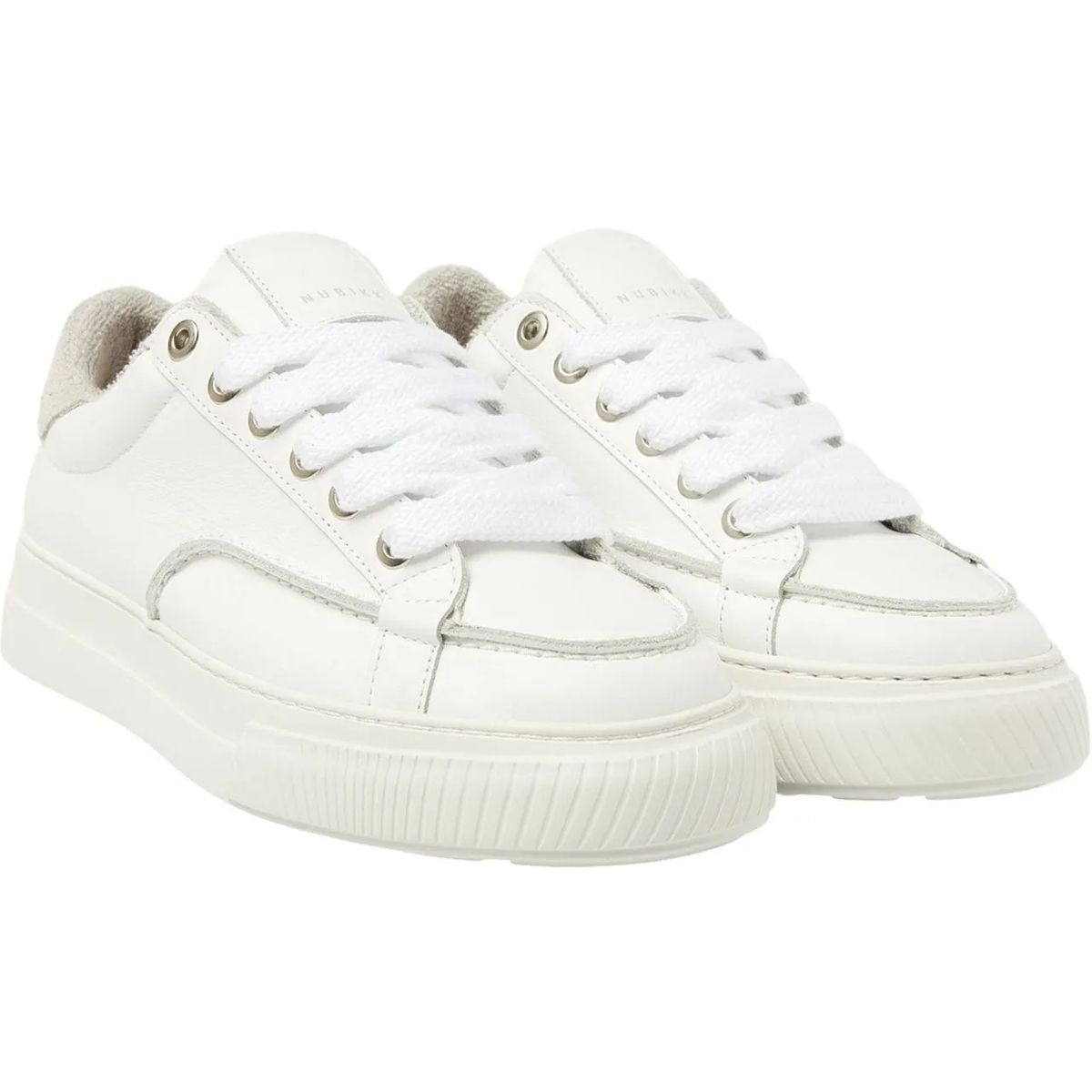 스니커즈 화이트 로우 Nubikk Heren Sneaker weiß                        Low-Top Sneaker A0583464