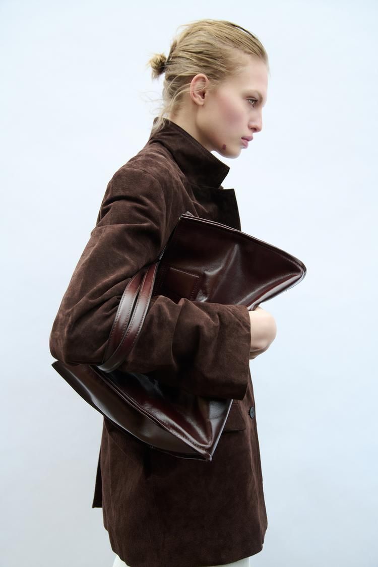 가죽 토트 LEATHER TOTE 424938341