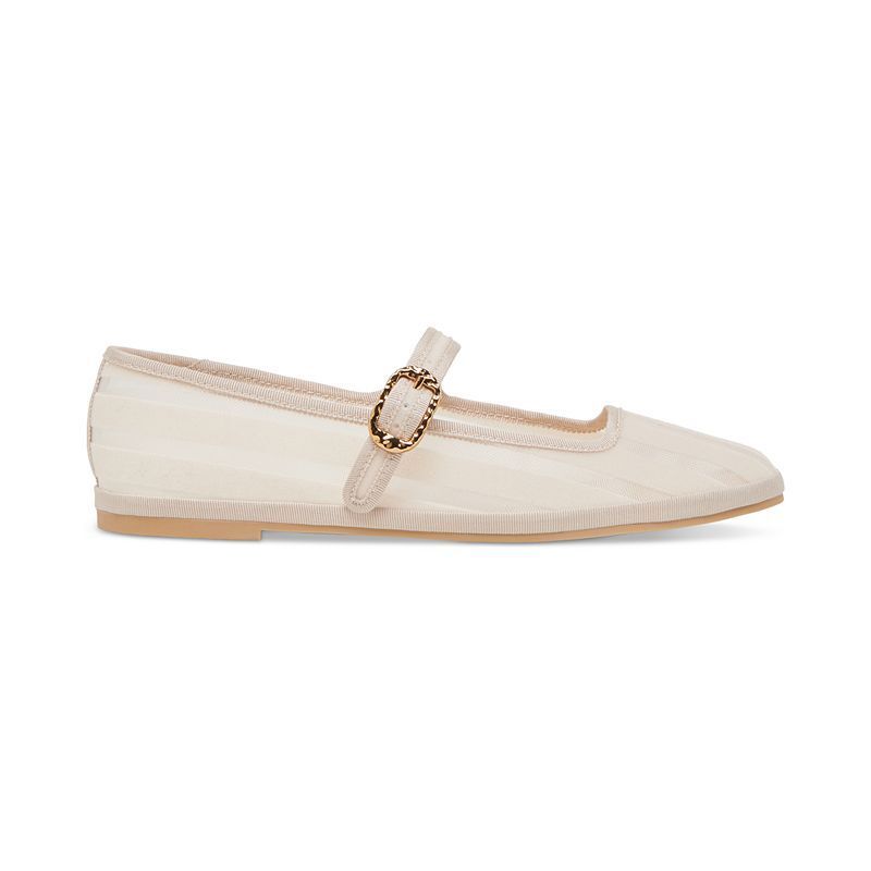 여성 메쉬 제인 플랫슈즈 Women's Tameka Mesh Mary Jane Flats 21070036 Bone Stripe Mesh