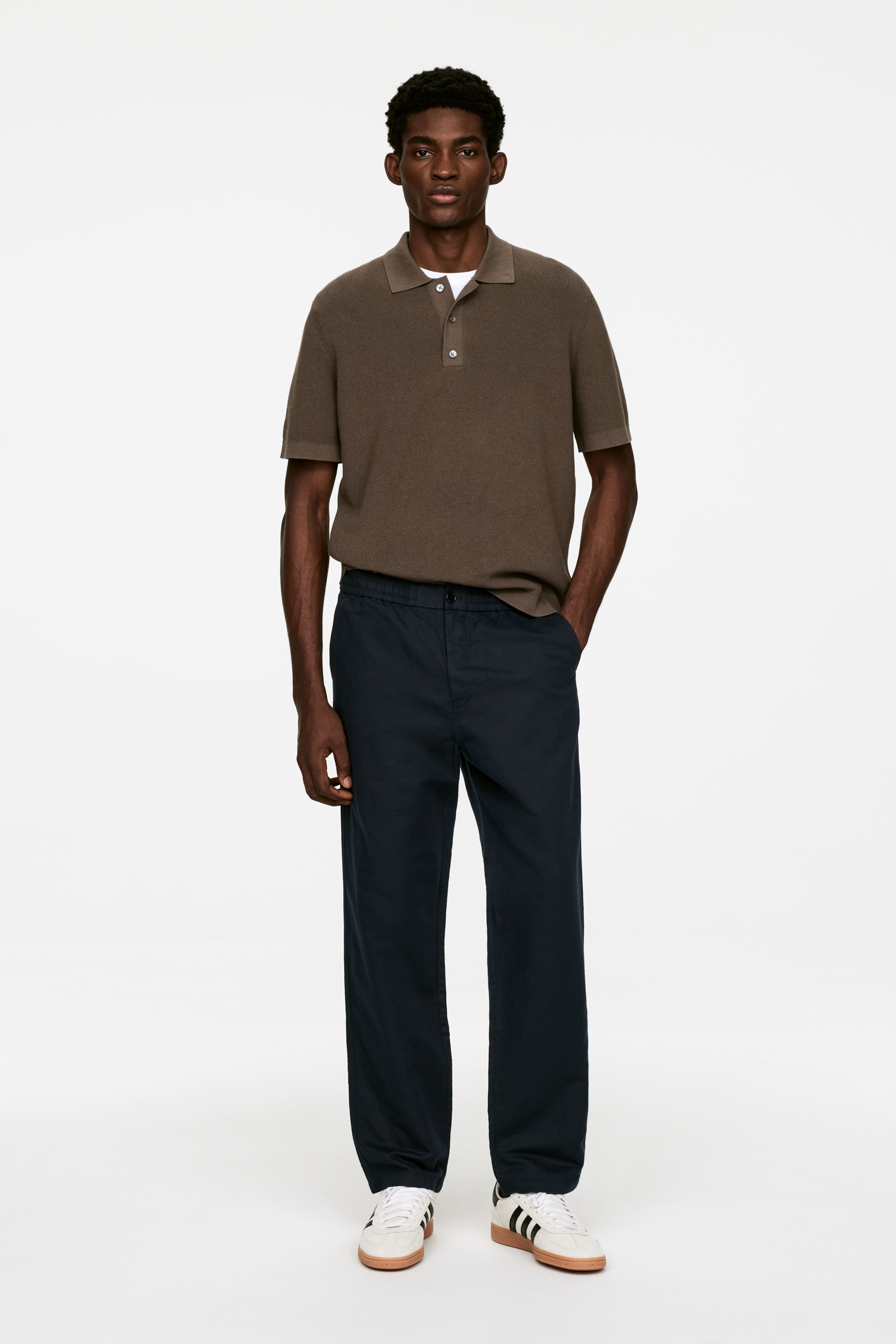 린넨 블렌드 바지 Linen Blend Trousers 1273324002