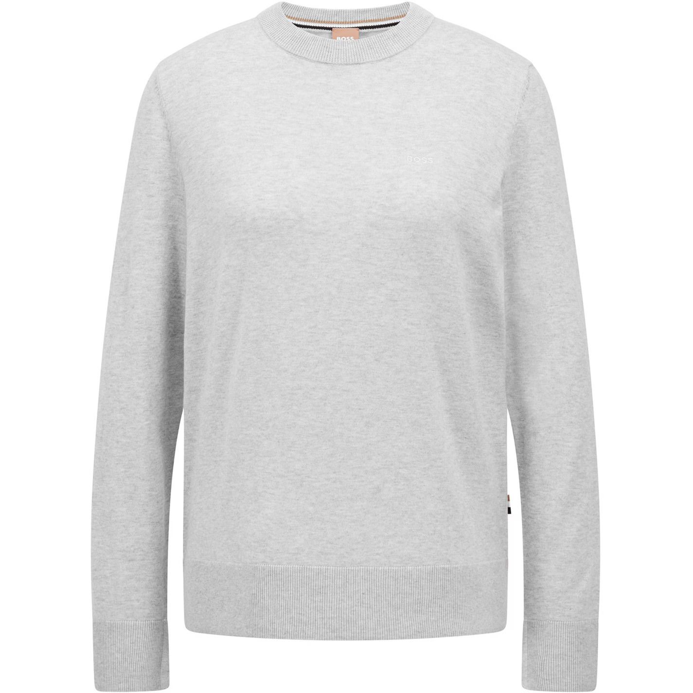 니트 스웨터 Fibinnat Knit Sweater 320845 Silver 040